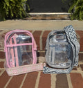 Clear crossbody bag